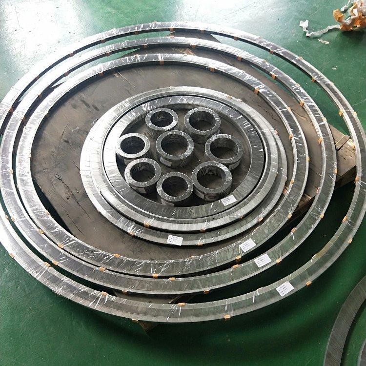 耐高溫內(nèi)外環(huán)金屬石墨纏繞墊片 法蘭管道密封墊  適用于壓力容器法蘭密封包覆式墊片